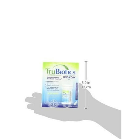 Trubiotics Supplements Naturally Helps Support Digestive and Immune Health 30 Count