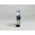 thumbnail image 2 of Heaven Crafts Sterling Silver 925 Hammered Band Ring Handmade Statement Ring For Women, 2 of 5