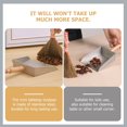 thumbnail image 4 of KEINXS Small Metal Dust Pan and Brush Dustpan Lightweight Excellent Texture Child, 4 of 6