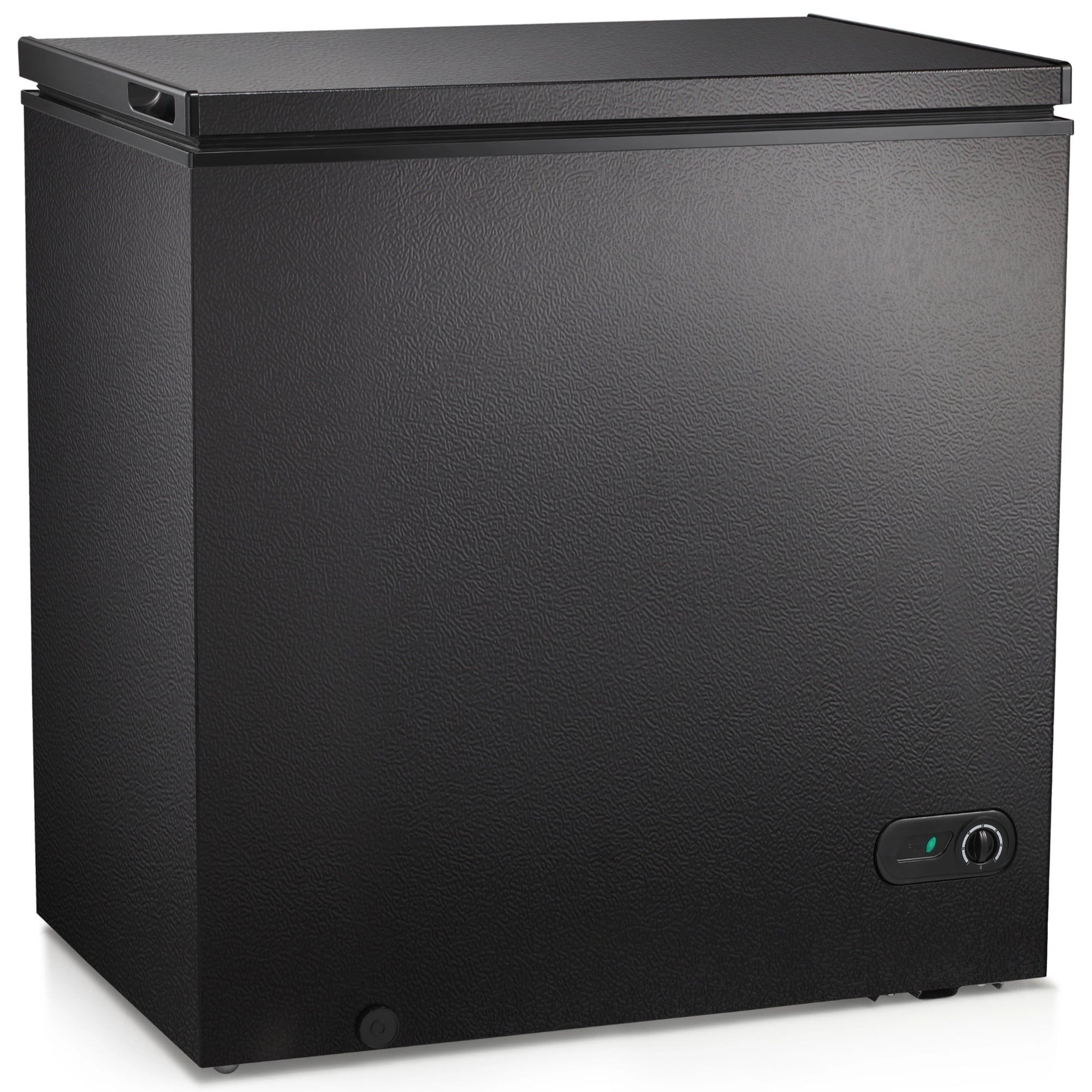 LHRIVER 7.0 cu. ft. Chest Deep Freezer with Adjustable Temperature, Free Standing Top Open Door Compact Freezer with 3 Removable Basket for Kitchen, Home, Bar, Garage, Office