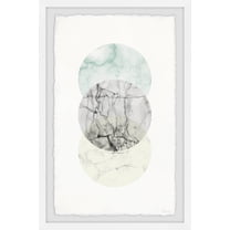 Parvez Taj Metallic Marble Framed Wall Art