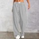 thumbnail image 1 of WILLBEST Pantalones Casuales de Pana para Mujer, de Pierna Recta, con Bolsillos para Una Comodidad Elegante. Mediana, 1 of 8