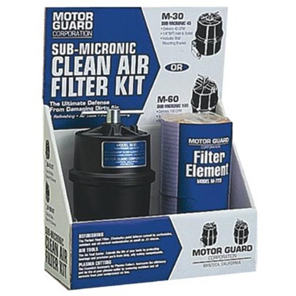 Motorguard Kit 396-M-26- Filtre à Air Comprimé Submicronique Filtre à Air Propre Kit 1-4Npt