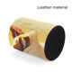 thumbnail image 4 of Gato Gruñón-theme Cylinder Pen Holder Pencil Organizer with Flannel Lining PVC Leather Material Cardboard Base for study work 10*8CM, 4 of 6