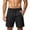 Black-10064BB, variant on Hearthz Quick Dry Shorts Men Relaxed Fit Breathable Mens Shorts Athletic Hiking Camping Mens Shorts Casual with Pocket