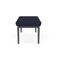 thumbnail image 3 of Amherst Steel Reception Waiting 18.5" 2 Seat Bench / Charcoal Steel / Navy Blue, 3 of 3