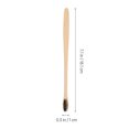 thumbnail image 4 of MasteelfCA 20pcs Disposable Toothbrushes Bamboo Toothbrushes for Home (Black White), 4 of 7