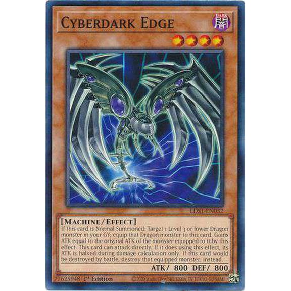 YuGiOh Legendary Duelists: Season 1 Common Cyberdark Edge LDS1-EN032