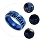 thumbnail image 5 of Anillo de acero de titanio unisex de moda, giratorio, con números romanos., 5 of 7