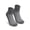 White, variant on 3-Pack Low Cut Socks for Diabetics Men Women, Moisture-Wicking Wide Calf Socks, Non-Binding & Extra Wide Top (Light Gray)