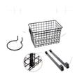 thumbnail image 2 of Hair Dryer Stand Set Multifunctional Hair Dryer Drier Comb Holder Rack Stand Set Kitchen Storage Organizer (Black), 2 of 6