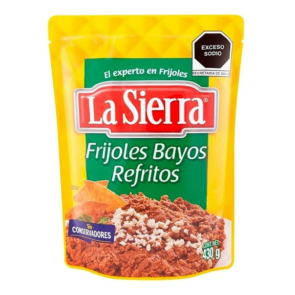Frijoles bayos La Sierra refritos 430 g