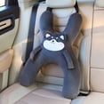 thumbnail image 6 of Car Pillow for Travel, H-Shaped Plush Neck Rest Cushion, Sleeping Pillow, Animal-Themed Car Seat Cushion with Safety Belt Protector, Neck Pillows for Sofa Lounging, and Quiet Downtime, 6 of 6