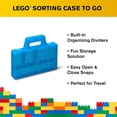 thumbnail image 3 of Room Copenhagen Lego Sorting Box to-Go - Travel Case with Organizing Dividers - Blue, 3 of 10