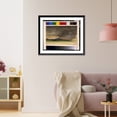 thumbnail image 3 of Historic Framed Print, [Landscape with storm, Jamaica], 17-7/8" x 21-7/8", 3 of 9