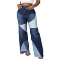 thumbnail image 2 of SMihono Pantalon en Lin pour Femmes Mode Grande Taille Décontracté Ample Pantalon en Denim Lavé Mode de Rue Jeans Jambes Larges Femmes, jusqu'à 65 % de Réduction!, 2 of 8