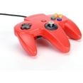 thumbnail image 4 of RetroFam Wired Video Game Controller for Nintendo 64 N64 Game Console, Red, 4 of 5