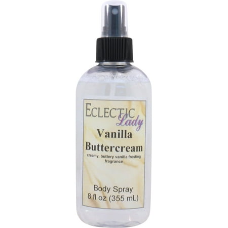 Vanilla Buttercream Body Spray (Double Strength), 8 ounces