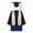 Navy, variant on Preschool and Kindergarten Graduation Outfits Kids School Uniforms with Tassel Cap Gown Boys Girls 2025 Sets (6 Years, White)