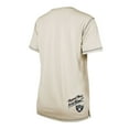 thumbnail image 3 of Women's New Era Cream Las Vegas Raiders Split T-Shirt, 3 of 3