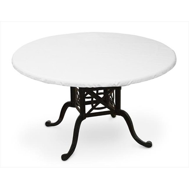 KoverRoos 17360 Weathermax Housse de Dessus de Table Rond de 32 Po, Blanc - 36 Po de Diamètre