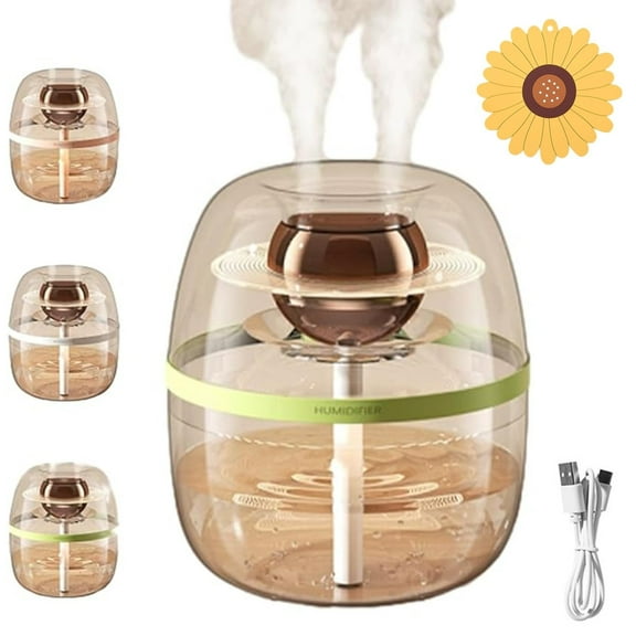 Humidifier Humidifiers For Bedroom, Large Room Household Mute Nozzle Desktop Humidifier, Large Capacity Cool Mist Filters, Automatic Mode Humidity Sensor For Livi