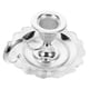 thumbnail image 2 of Bandeja de metal para velas: candelabros de Shabat con diseño floral, candelabro rústico, centro de mesa para decoración de bodas y festividades., 2 of 5