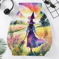 thumbnail image 4 of Abcomgle Girls Halloween Hoodie 7-8 Scary Witches Gathering Print Sweatshirts with Hooded Oversized Long Sleeve Girls Pullover Top with Pocket Winter Kids Sweaters Girls, 4 of 5