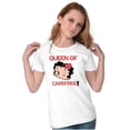 thumbnail image 3 of Betty Boop Cartoon Queen Of Carefree Women's T Shirt Ladies Tee Brisco Brands S, 3 of 5