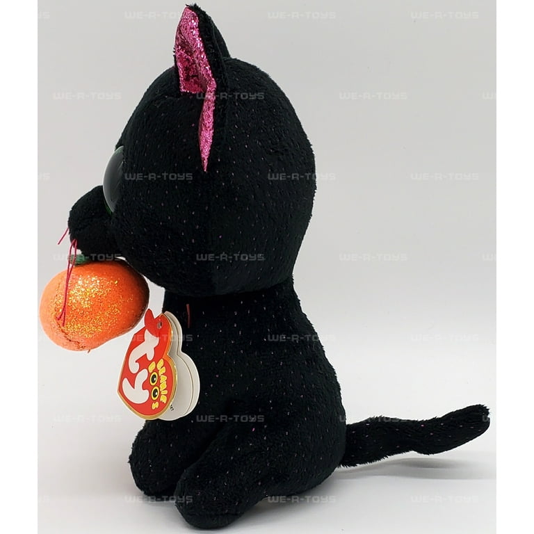 Ty Beanie Boos Potion Black Cat Stuffed Plush Animal Toy, Spooky