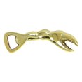 thumbnail image 4 of Solid Brass Nautical Marine Cajun Lobster Claw Hand Beer Bottle Cap Opener, 4 of 8