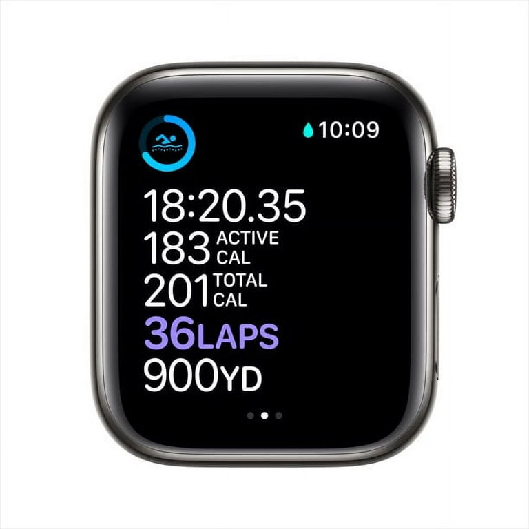 Apple Watch Series 6 GPS + Cellular, 40mm Graphite Stainless Steel 