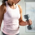 thumbnail image 5 of CAP Barbell 10lb Neoprene Dipped Dumbbell, Gray, Single, 5 of 7