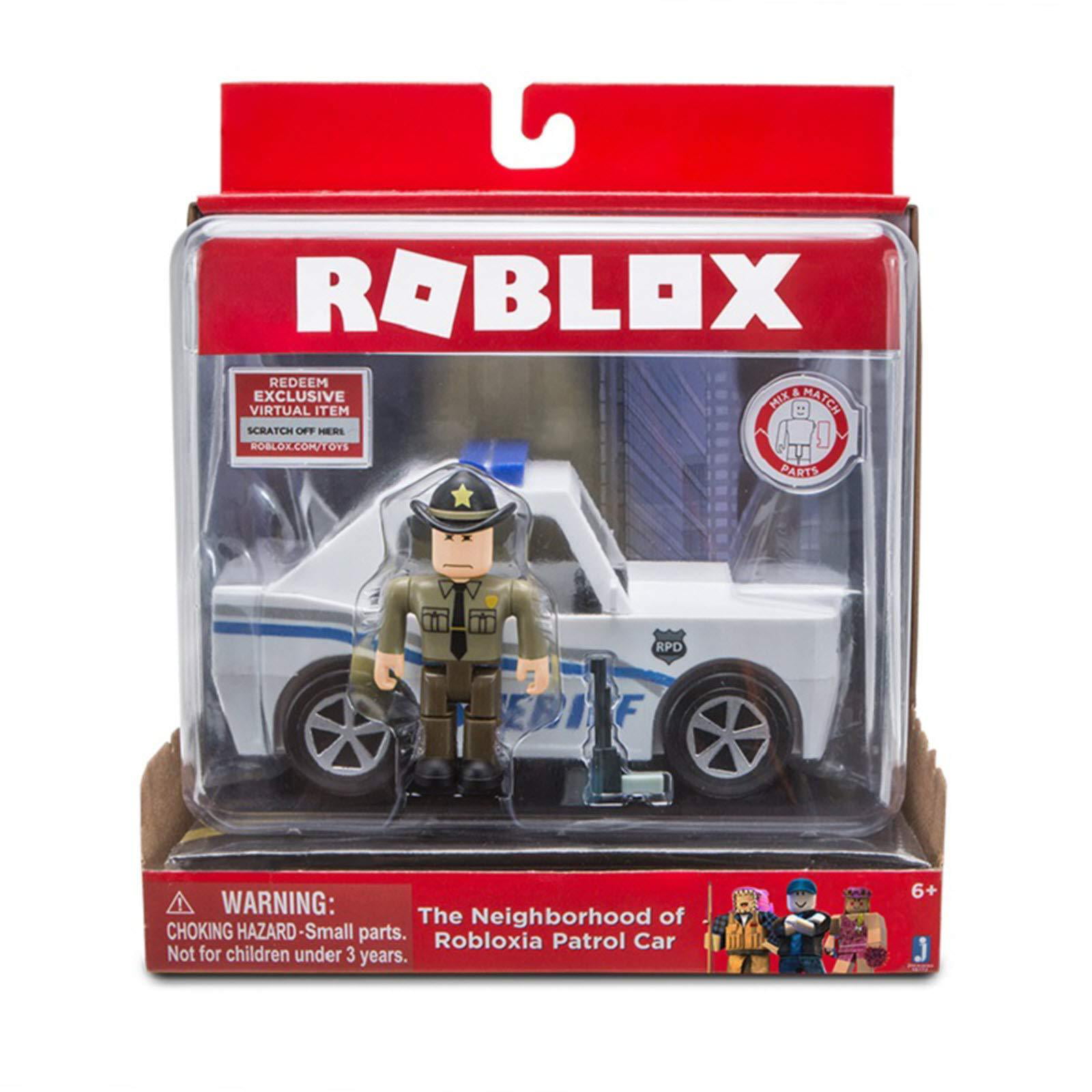 Roblox Action Collection The Neighborhood Of Robloxia Patrol Car Vehicle Includes Exclusive Virtual Item Walmart Com Walmart Com - baby clothes neighborhood of robloxian roblox codes