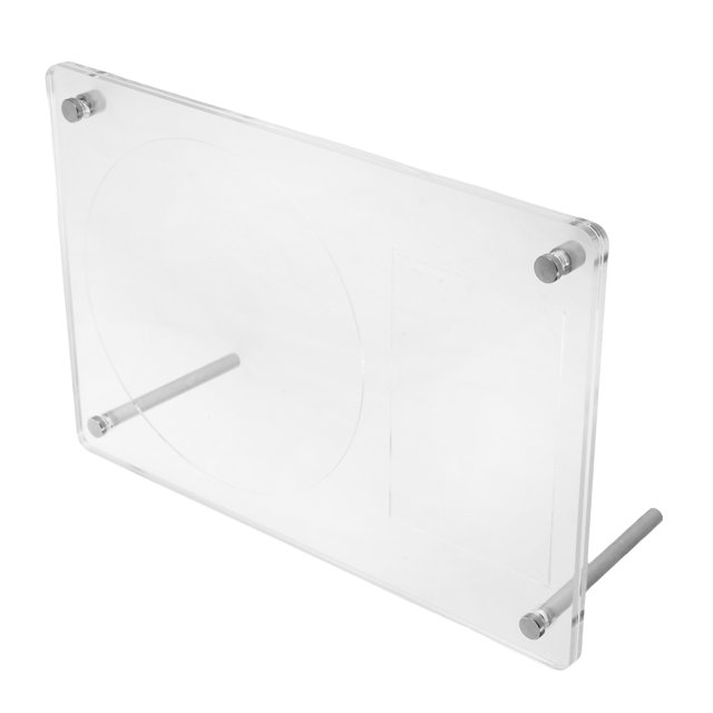 ADDHAT Estante De Acrílico Para Cds Y Dvds Con Acabado Exquisito Para
