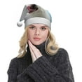 thumbnail image 5 of Daiia Puppy Licks Nose Print Christmas Knitted Beanie Hat, Large Knit Hat Xmas Small Gifts For Men Women Adult, 5 of 6