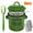 Green, variant on 46 Oz Grease Container with Filter and Scraper, 2026 New Bacon Grease Container with Strainer and Food-Grade Silicone Spatula, Farmhouse Cooking Pot Keeper Collector, Dishwasher Safe (red)