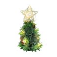 thumbnail image 1 of Árbol de Navidad de PVC epoxi con estrellas para escritorio D, 1 of 6