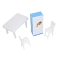 thumbnail image 2 of Doll Frige Table Accessories, DIY Doll Fridge Chair Toy Simulation Mini Ornament Pretend Play Game  For Girl For Living Room, 2 of 8