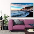 thumbnail image 2 of Cuadro Canva Listo Para Colgar Tipo Galería Playa De Arena Negra 50X75 cm Pixtreats, 2 of 4