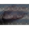 thumbnail image 4 of oneOone Organic Cotton Voile Fabric Chevron Block Printed Fabric 1 Yard 42 Inch Wide, 4 of 4