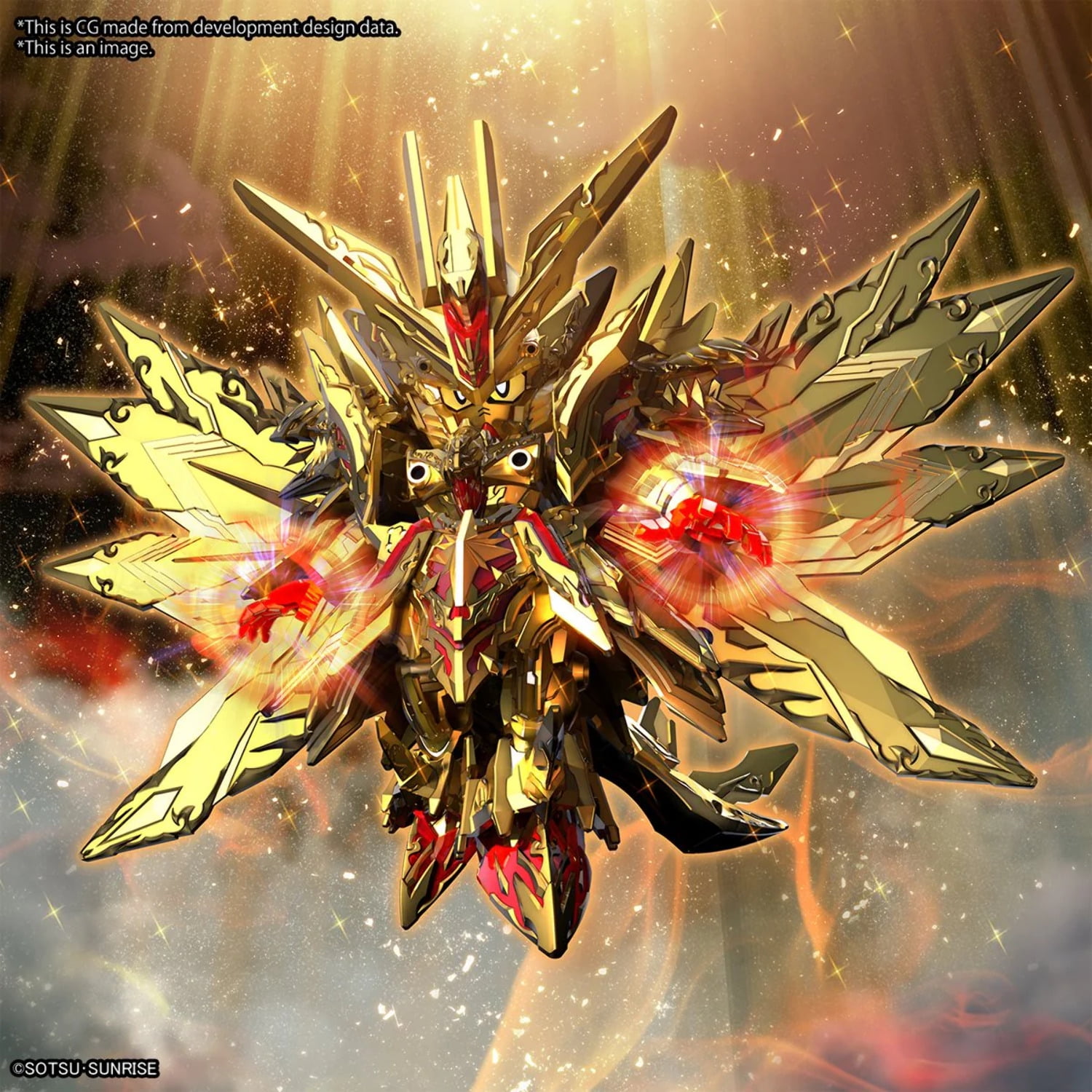 Gundam SDW Heroes Superior Strike Freedom Dragon Model Kit