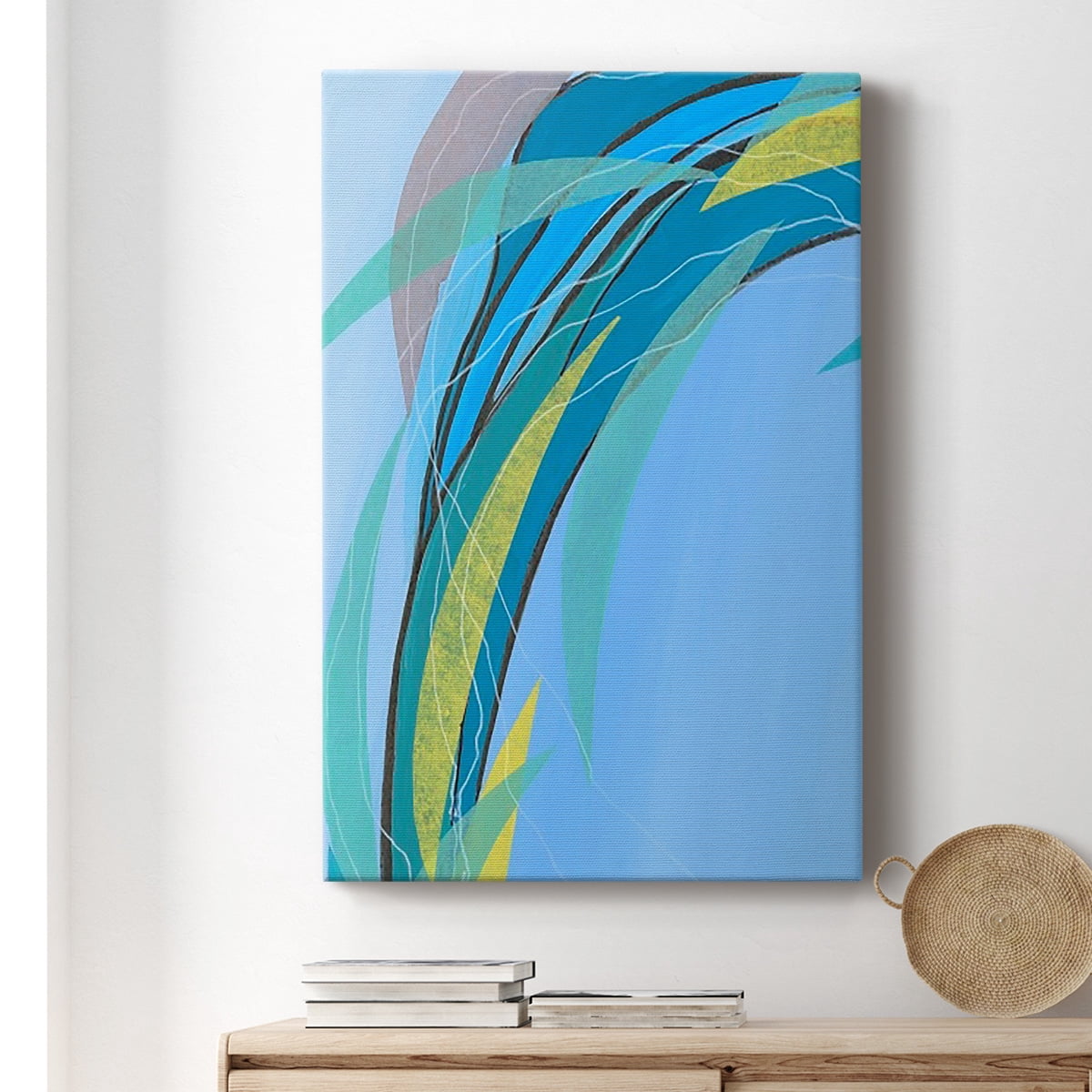 Circulating Flow III Premium Gallery Wrapped Canvas - Ready to Hang