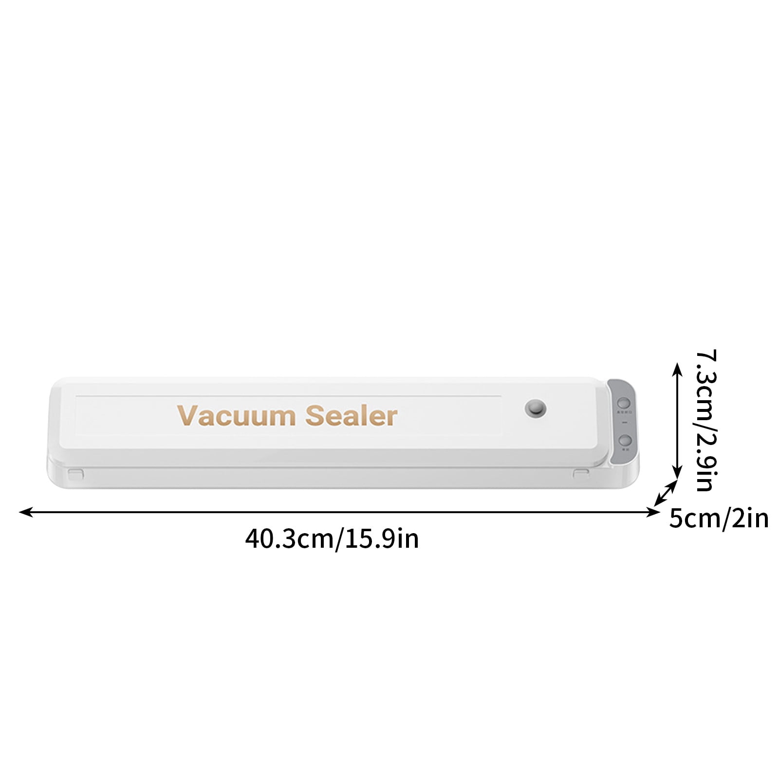Byujiro Rechargeable Automatic Vacuum Sealer Machine Portable Household Food Sealer Air Sealing System for Food Storage, Meal Prep & Kitchen Organization