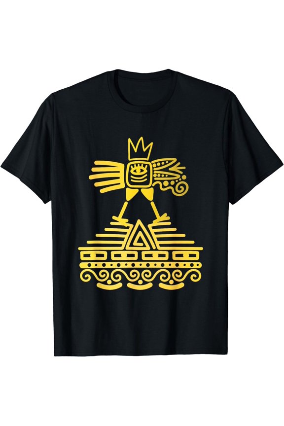 NEW Aztec Bird Civilization Mexico Ethnic Ancient Maya Gift T-Shirt S-3XL
