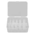 thumbnail image 2 of Coffin Nails Full Frosting Carve Free Grinding Transparent DIY Artificial Nails for Wedding Dating Party, 2 of 5