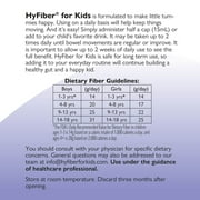 Medtrition HyFiber Liquid Fiber for Kids in Only One Tablespoon, Supports Regularity and Softer Stools, FOS Prebiotics for Gut Health, 6 Grams of Fiber, 32 Servings per Bottle