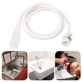 thumbnail image 3 of Plastic Sink Faucet Shower Head with Hose Shampoo Sprayer for Bathing Baby Pets Washing Hair 8.2ft, 3 of 9