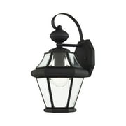 Livex Lighting Georgetown Outdoor Wall Lantern in Black