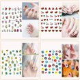 thumbnail image 2 of Pegatinas de uñas para mujeres y niñas - Paquete de 12 autoadhesivos 3D para decoración de uñas DIY, oso de fresa  Producto electrónico, 2 of 5